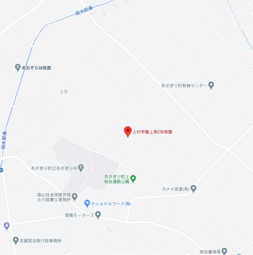 あおぞらこども園地図